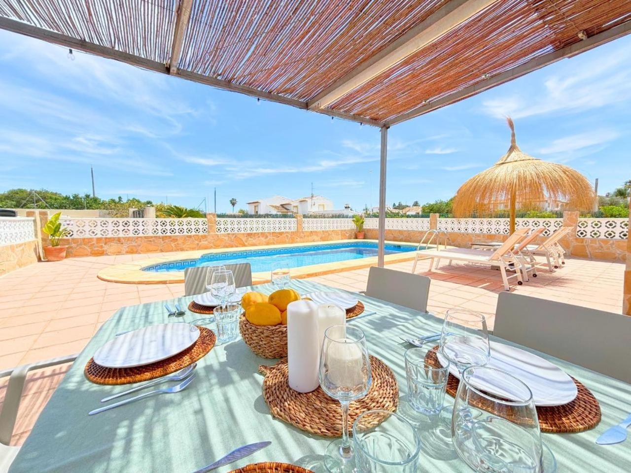 Villa Mediterranea Con Piscina Privada Jávea Екстериор снимка
